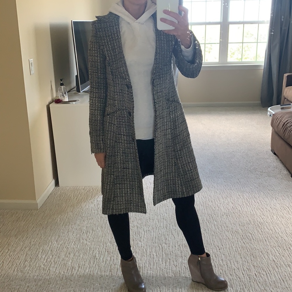 Limited black and white coat